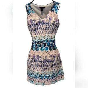 Ivy + Blue laser cut pastel dress size 4